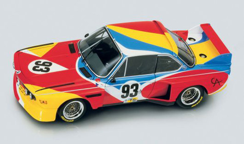 Symbiosis between BMW cars and art