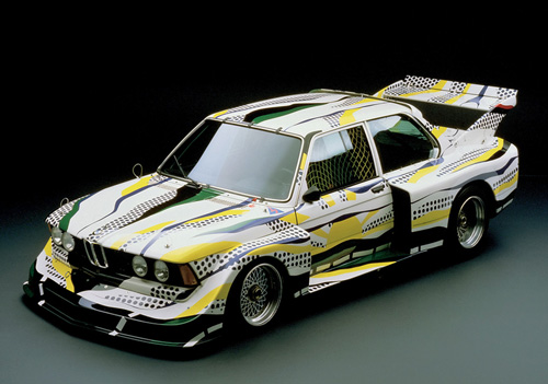 BMW 320i art car Roy