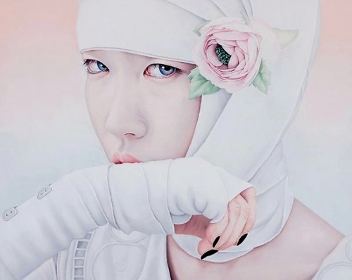 Kwon Kyung Yup - Black Nails 130X162.2cm oil on canvas 2009