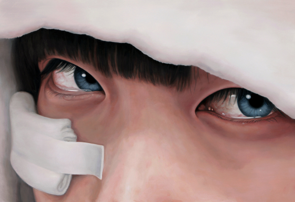 Kwon Kyung Yup - Lost 116.8X80cm oil on canvas 2009