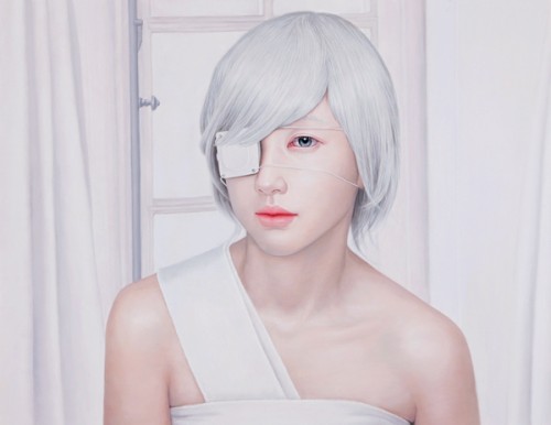 Kwon Kyung Yup - Chamber of memory 116.8X91cm oil on canvas 2010