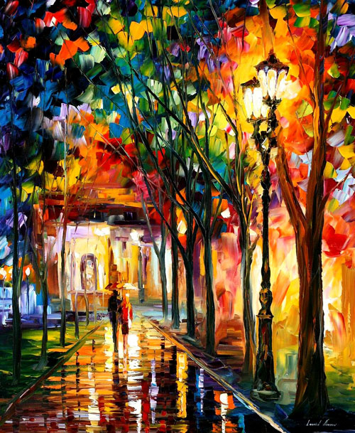 afremov13 HARMONY - Oil Painting on Canvas