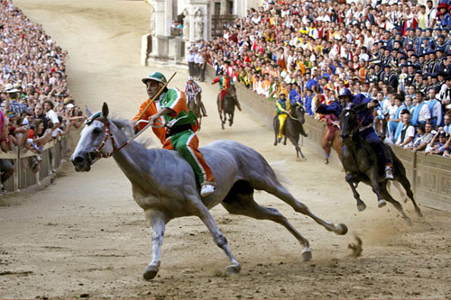 palio race09 Sienas Palio Horse Race