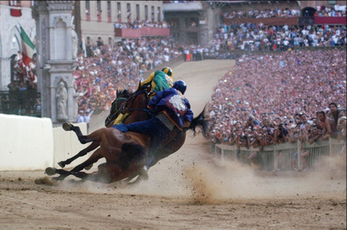 palio race14 Sienas Palio Horse Race