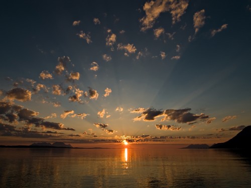 sunset12 Sunset in Northern Norway