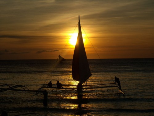 Sunset, Boracay Island, Philippines