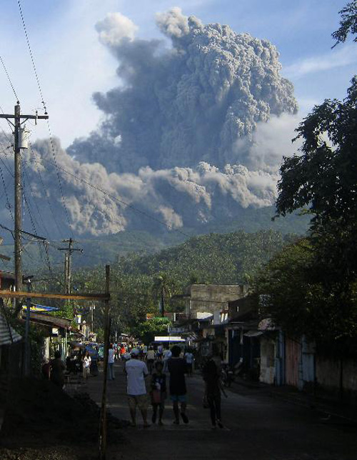 Mount Bulusan volcano