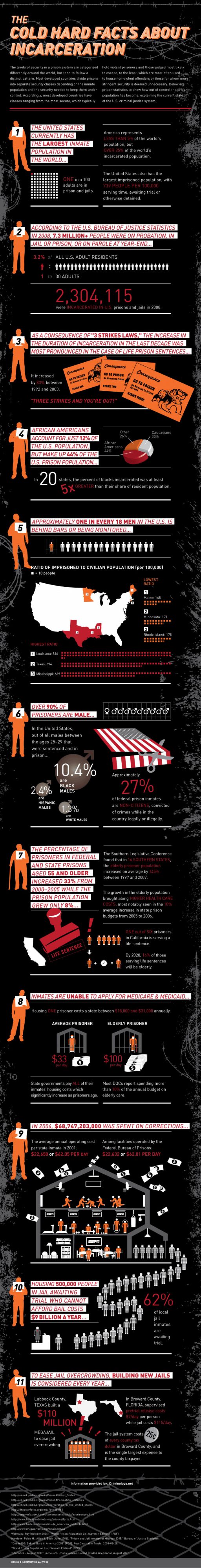 The Cold Hard Facts About Incarceration (Infographic)