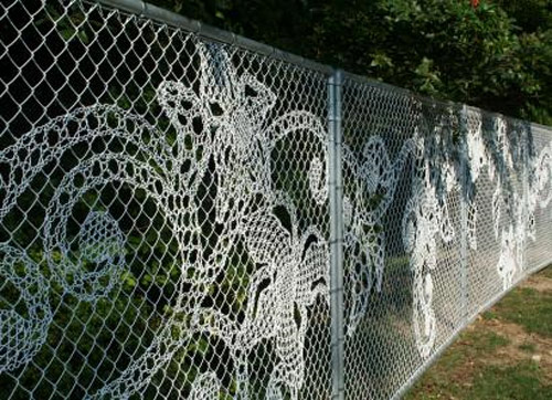 How simple things can soften up boring fences
