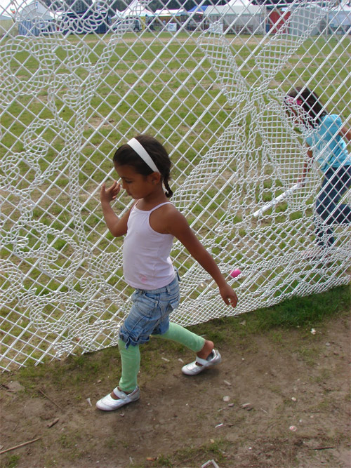 How simple things can soften up boring fences