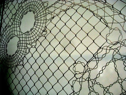 How simple things can soften up boring fences