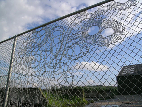 How simple things can soften up boring fences