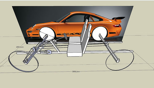 Homemade Bike Porsche - Ferdinand GT3 RS