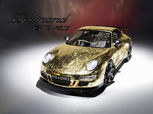 Ferdinand_GT3_RS_front+top Homemade Bike Porsche - Ferdinand GT3 RS