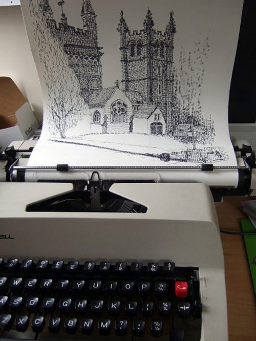 Using Typewriters To Create Art