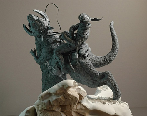 Delicate Sculptures Made From Special Material