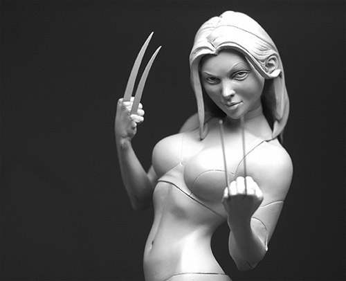 Delicate Sculptures Made From Special Material