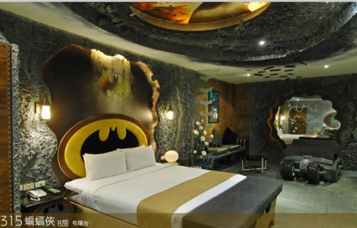 Crazy Batman Room Design