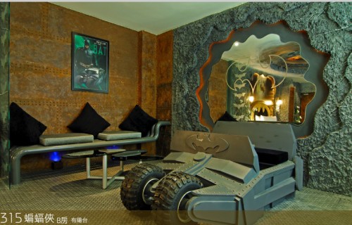 Crazy Batman Room Design