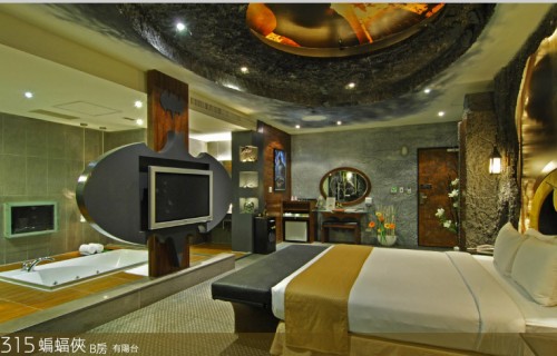 Crazy Batman Room Design