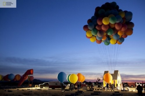 floating-house01 Disney/Pixar’s ‘Up’ created in real life