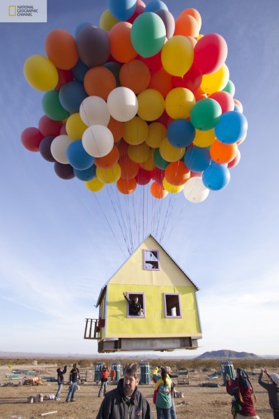 floating-house02 Disney/Pixar’s ‘Up’ created in real life