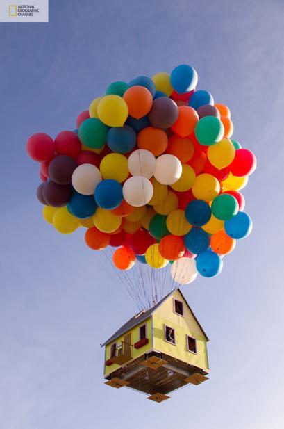 floating-house10 Disney/Pixar’s ‘Up’ created in real life