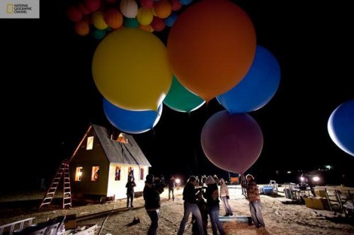 floating-house12 Disney/Pixar’s ‘Up’ created in real life