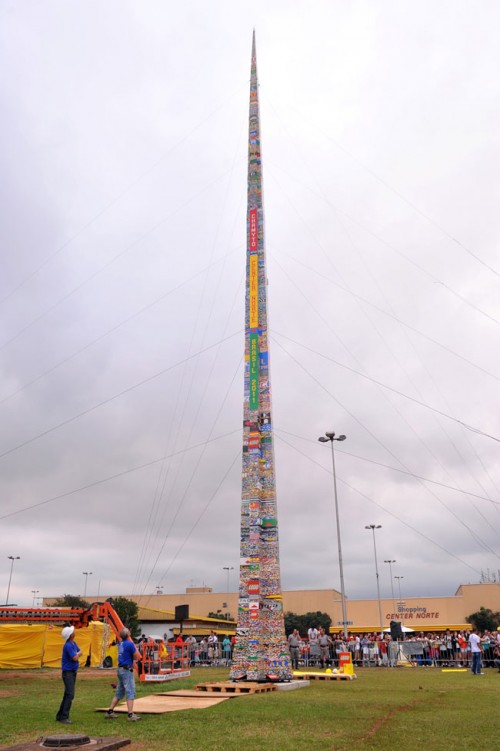 New world’s tallest LEGO tower was built in Brazil