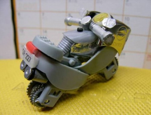Transform Your Old Lighters into a Motorcycle