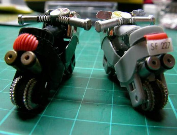 Transform Your Old Lighters into a Motorcycle