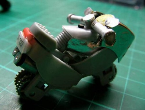 Transform Your Old Lighters into a Motorcycle