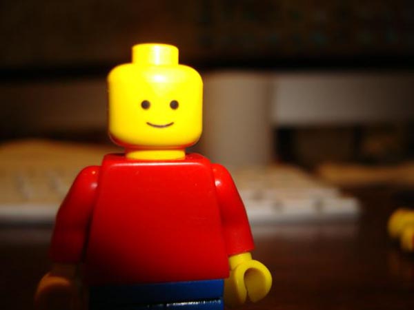 Lego Astronaut in Space
