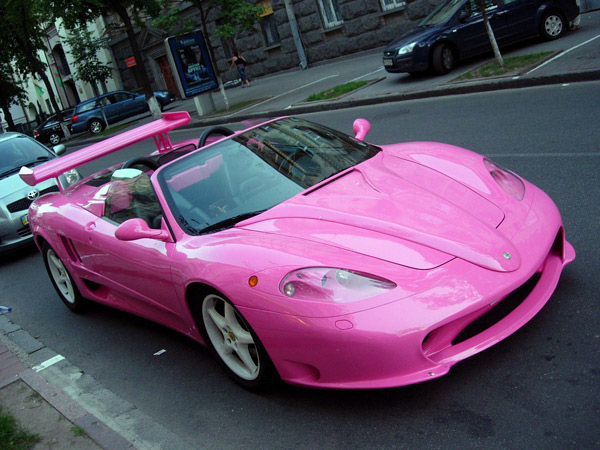 Pink Cars Picture Collection