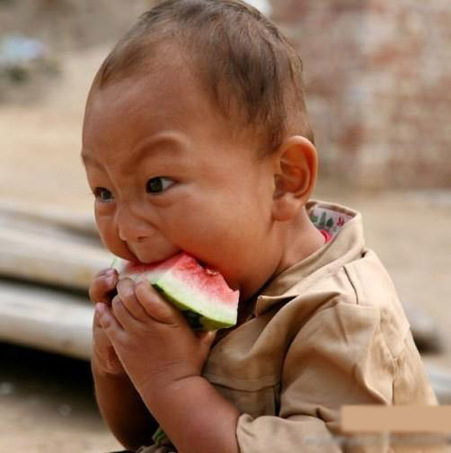 Funny babies facial expressions