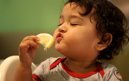 Funny babies facial expressions