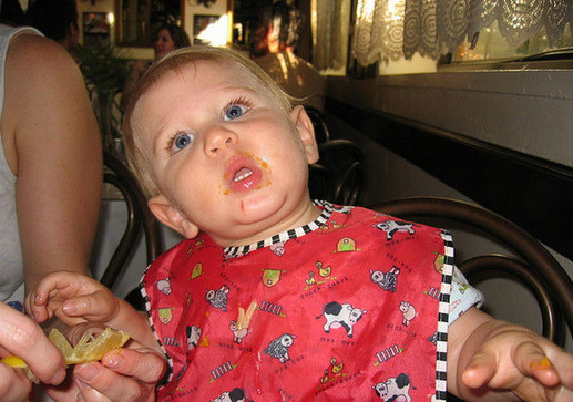 Funny babies facial expressions
