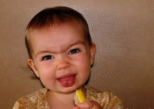 Funny babies facial expressions