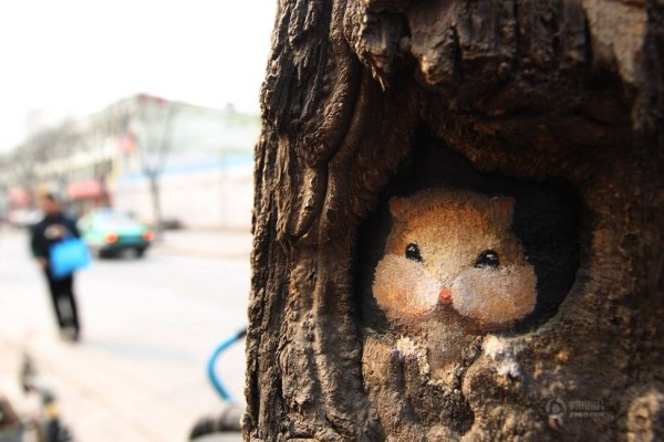 Arts in tree holes