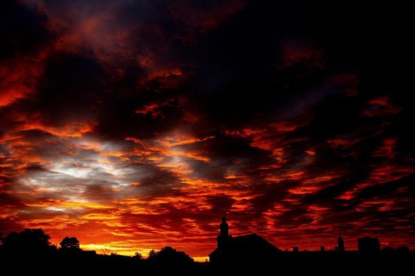 Stuning sunset photo