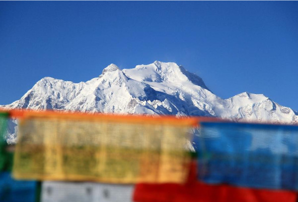 Beautiful view of Mount Xixabangma