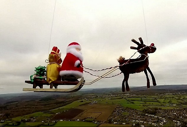 Santa Claus in Space
