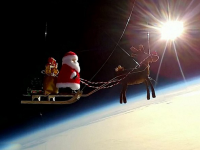 Santa Claus in Space