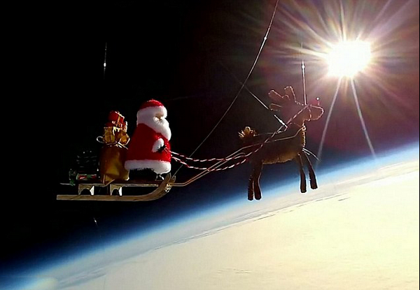 Santa Claus in Space