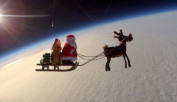 Santa Claus in Space
