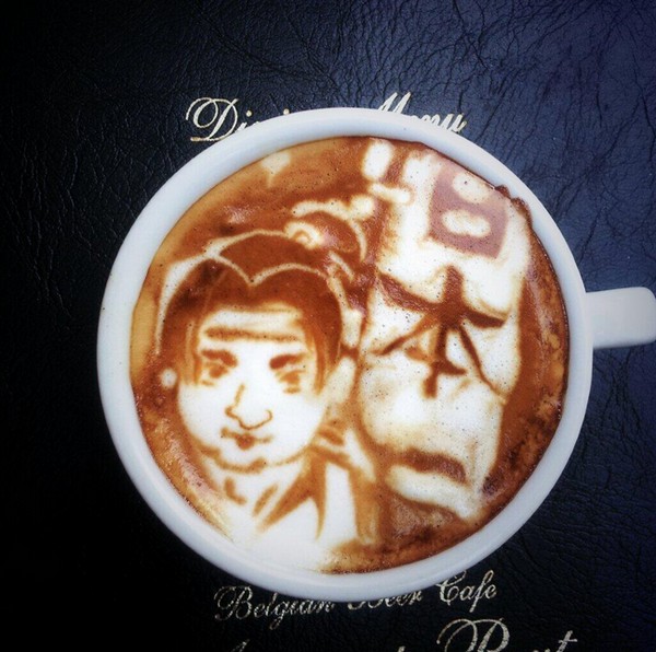 Amazing coffee arts