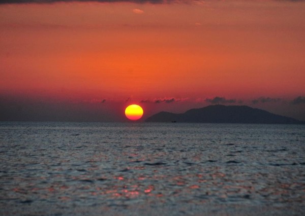 Sunset in Sanya, China