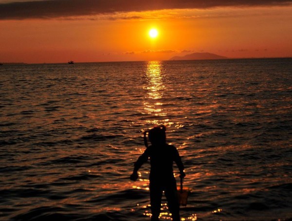 Sunset in Sanya, China