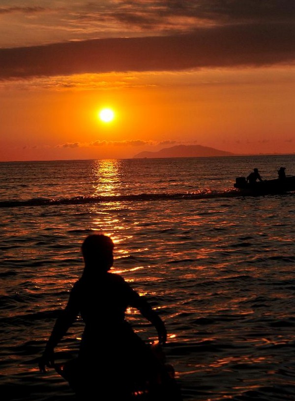Sunset in Sanya, China