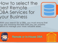 How to select the best Remote DBA Services for your Business [Infographic]